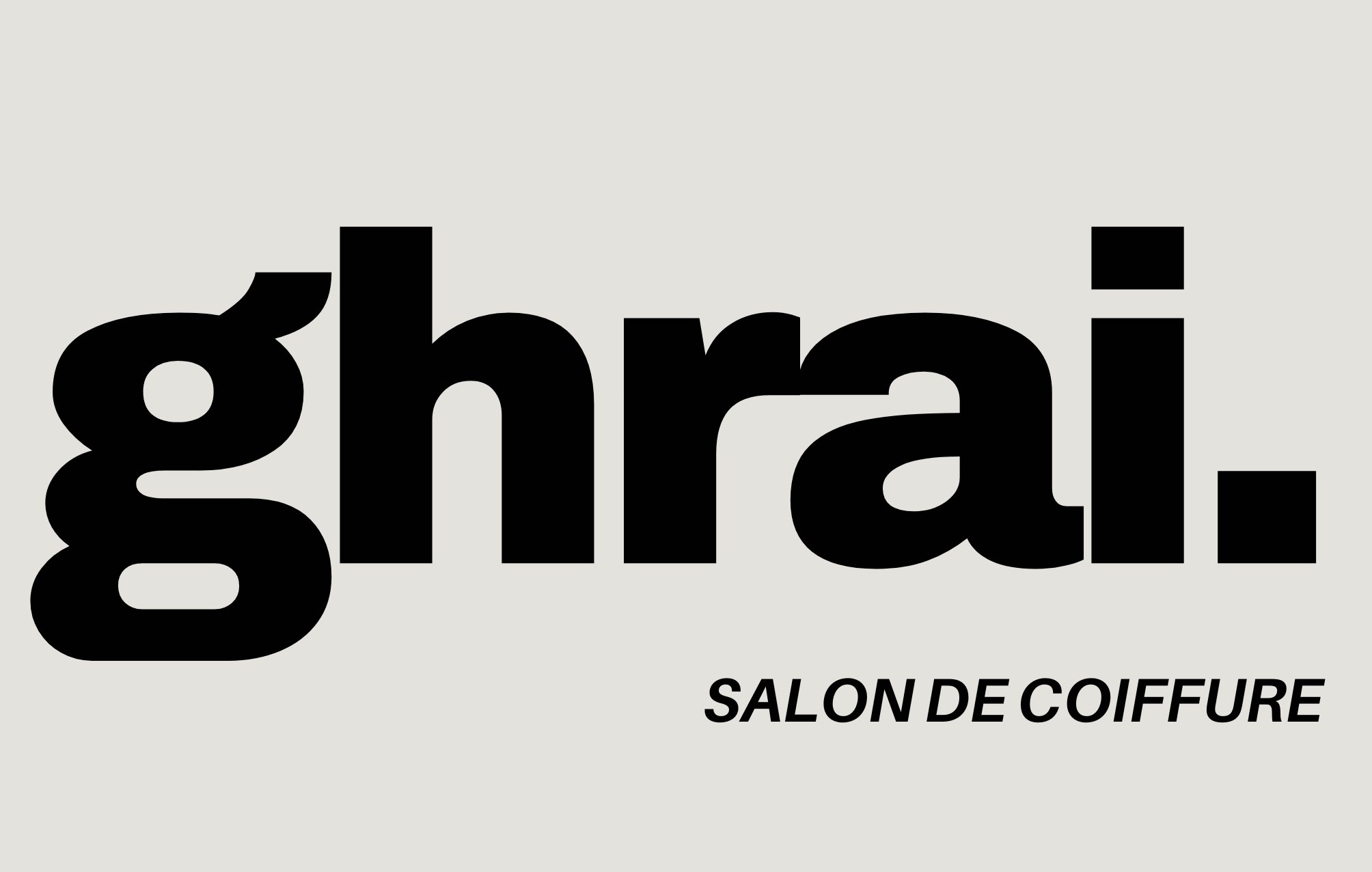 GHRAI. - Logo officiel